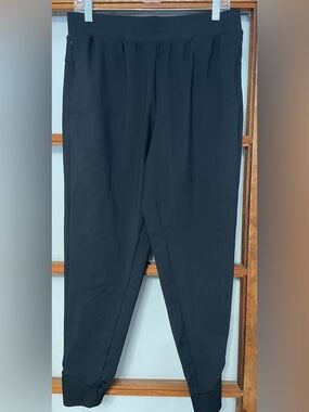 Brooks Black Knit Dress Jogger Pants
